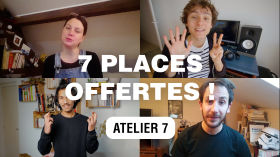 7 PLACES OFFERTES ! Atelier 7 by RougeVertBleu
